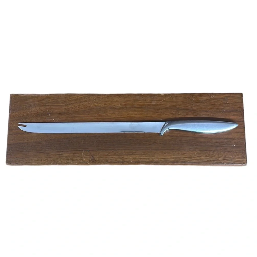 Vintage Gerber Legendary Blades 3 Piece Carving Set w/ Walnut Display Box